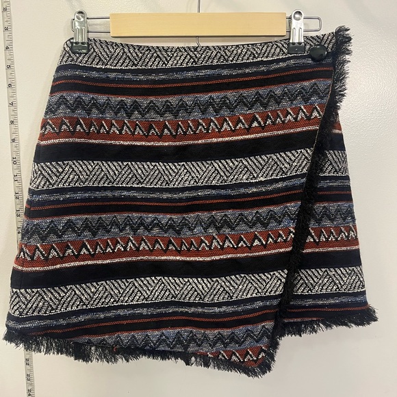 SAM EDELMAN Prairie Dreamer Aztec wrap skirt - Picture 4 of 8